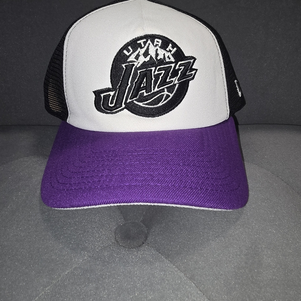 New Era Black and Purple Utah Jazz Hat